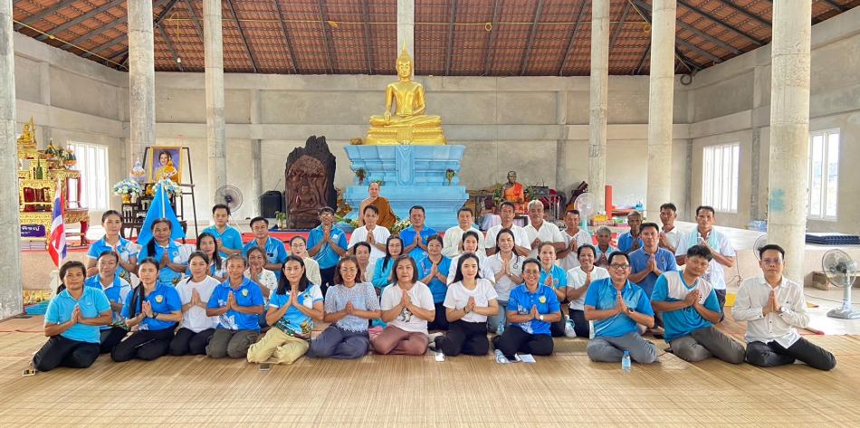 พิธีเจริญพระพุทธมนต์ และปฏิบัติธรรมเจริญสมาธิภาวนา