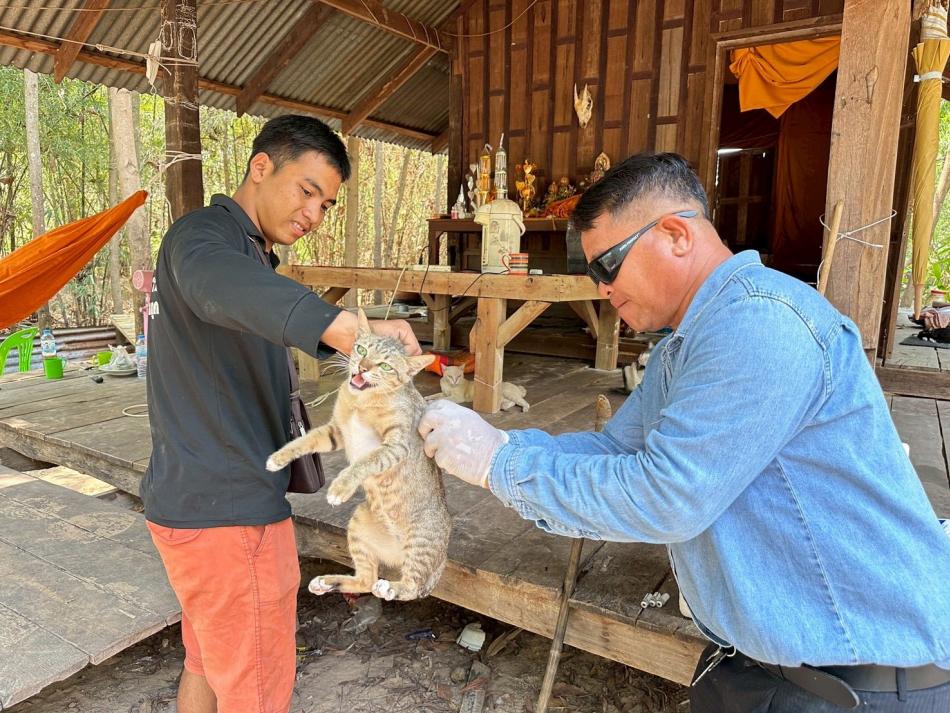 โครงการป้องกันและควบคุมโรคพิษสุนัขบ้า ภายใต้โครงการสัตว์ปลอดโรค คนปลอดภัย จากโรคพิษสุนัขบ้า